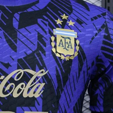 2023 Argentinië: spelersversie voor de wedstrijd, maten S-XXL, goedkope voetbalshirts