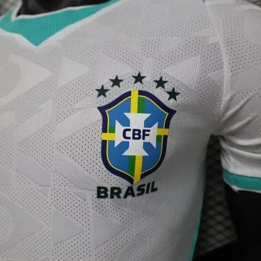 2026 Brazil White Special Edition Kit Player Version Soccer T-Shirt
