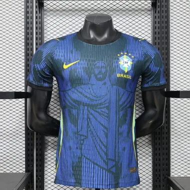 2026 Brazil Christ the Redeemer Special Edition Kit Player Version Soccer T-Shirt