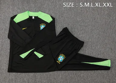 2024 Brazil Long Sleeve Training Suit Football Shirts(9)