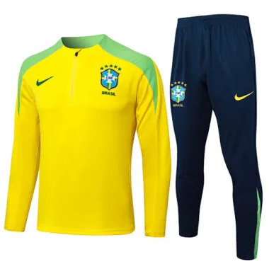 2024 Brazil Long Sleeve Training Suit Football Shirts(10)