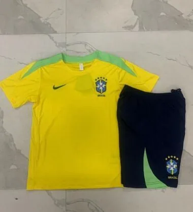 2024 Brazil Training Soccer Jerseys Football Shirts(6)