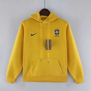 2022 Brazil Hoodie Yellow