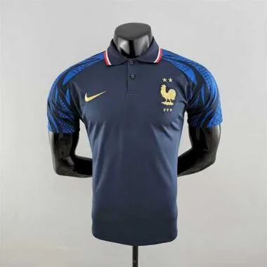 2022 France royal blue POLO
