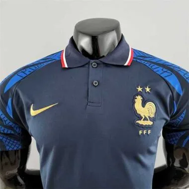 2022 Frankrijk koningsblauw POLO