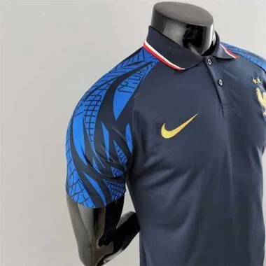 2022 Frankrijk koningsblauw POLO