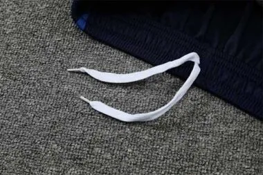 2022 France Training Suit Short Sleeve Kit White Blue