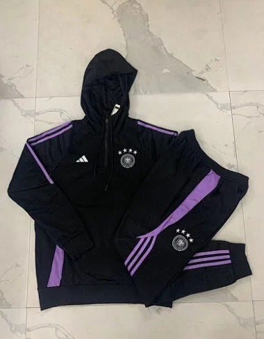 2024 Germany Hoodie Long Sleeve Training Suit Football Shirts(1)