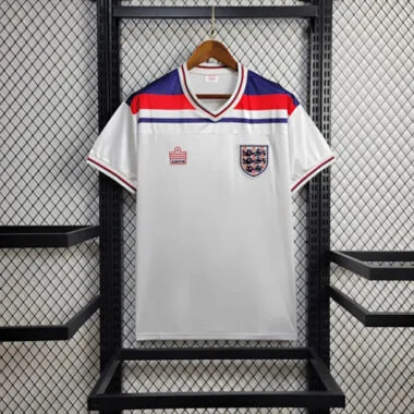 1982 England Home Retro Kit Vintage Shirt Football