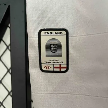 2004 England Home Retro Kit Jersey