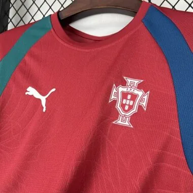 2026 Portugal Red Training Kit Soccer T-Shirt
