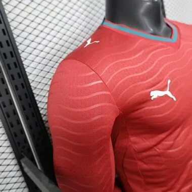 World Cup Jersey 2026 Portugal Home Long Sleeve Kit Player Version Soccer T-Shirt