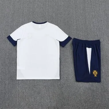 25-26 Portugal White Training Kits Football Tracksuits