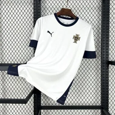 2025 Portugal White Training Kit Soccer
