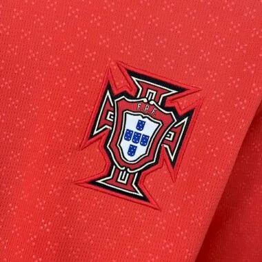 2025 Portugal Home Red Kit Long sleeves Soccer