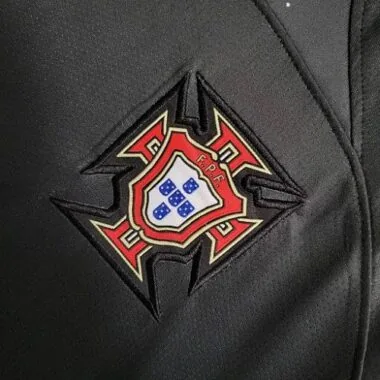 2023 Portugal Zwart S-XXL Goedkope voetbalshirts