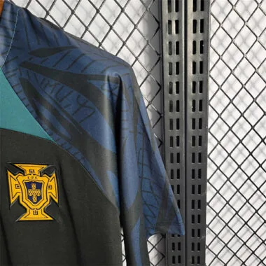 2223 Portugal Black Training Suit