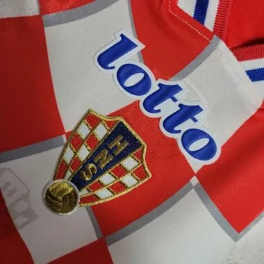1998 Croatia Home Retro Kit Jersey