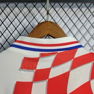 1998 Croatia Home Retro Kit Jersey