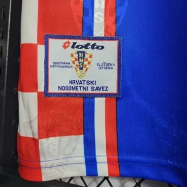 1998 Croatia Away Retro Kit Jersey