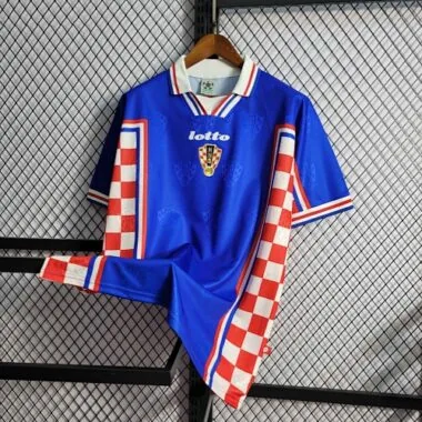 1998 Croatia Away Retro Kit Jersey
