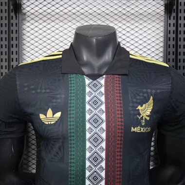 25-26 Mexico Black Kit Special Edition Player Version Soccer
