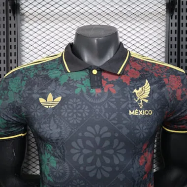 25-26 Mexico Black Special Edition Player Version Soccer