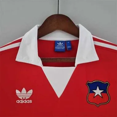 Maglia da casa del Cile del 1982 a maniche lunghe
