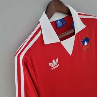 Maglia da casa del Cile del 1982 a maniche lunghe