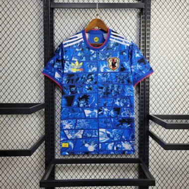 2024 Japan Dragon Ball Goku KIt Special Edition Blue Shirt Football