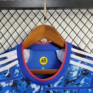 2024 Japan Dragon Ball Goku KIt Special Edition Blue Shirt Football