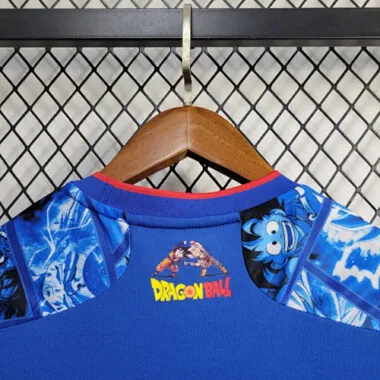 2024 Japan Dragon Ball Goku KIt Special Edition Blue Shirt Football