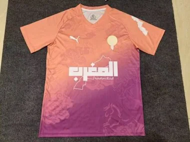 25-26 Marokko Pink Special Edition Voetbal