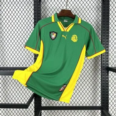 Divisa da calcio retro del Camerun (1998)