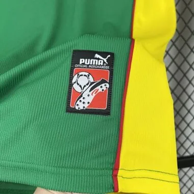 Retro 1998 Cameroon Home Kit Soccer
