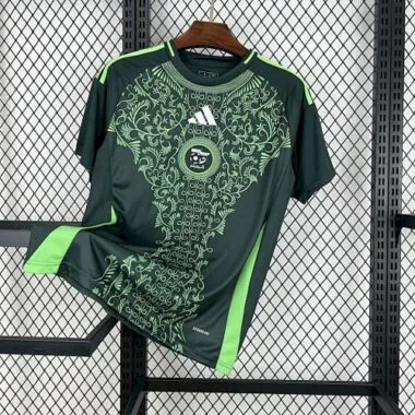 2024 Algeria Away Green Kit Football