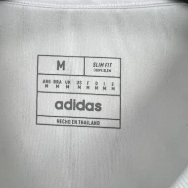 2024 Algerije: wit voetbalshirt