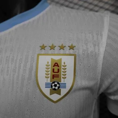 2024 Uruguay Thuiswedstrijdshirt Wit Spelersversie Voetbal