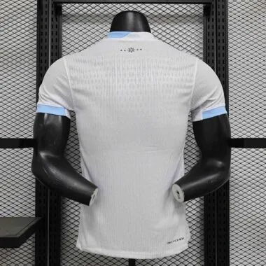 2024 Uruguay Thuiswedstrijdshirt Wit Spelersversie Voetbal