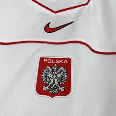 Maglietta da calcio retrò della nazionale polacca del 1997