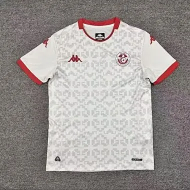 Maglietta da calcio Tunisia 2025 (divisa da trasferta)