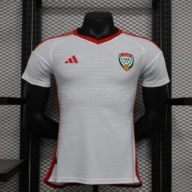 Maglia da calcio 2024 degli Emirati Arabi Uniti, versione da giocatore, divisa da casa