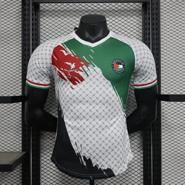 Maglie da calcio della collezione 2024 della Nazionale palestinese, versione per i giocatori