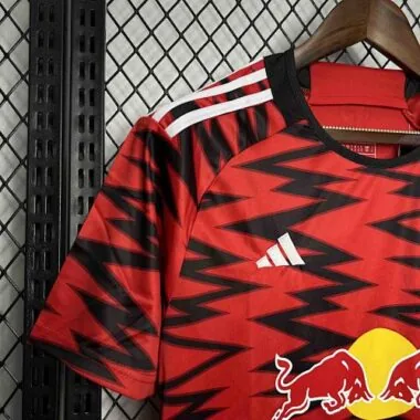 Equipamento de futebol dos New York Red Bulls para jogos em casa, 24-25
