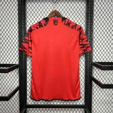 Equipamento de futebol dos New York Red Bulls para jogos em casa, 24-25