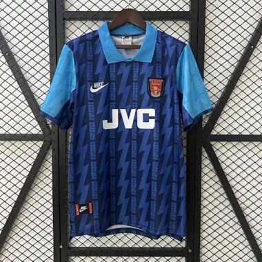 94-95 Arsenal Away Kit Retro Soccer