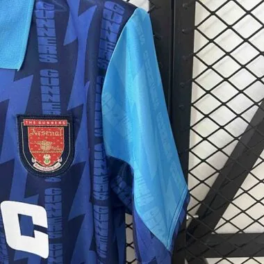 94-95 Arsenal Away Kit Retro Soccer
