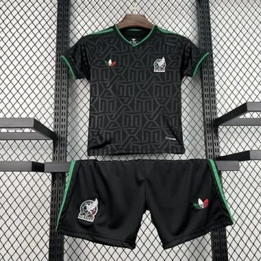 World Cup Jersey 2026 Mexico third Kids Kit Soccer T-Shirt