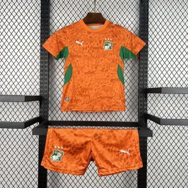 Camiseta de la selección de Costa de Marfil para el Mundial de 2026 (local), para niños