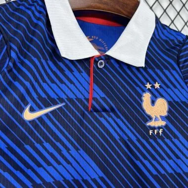 Maglia della Nazionale francese per i Mondiali 2026 - Kit da casa per bambini - Maglietta da calcio